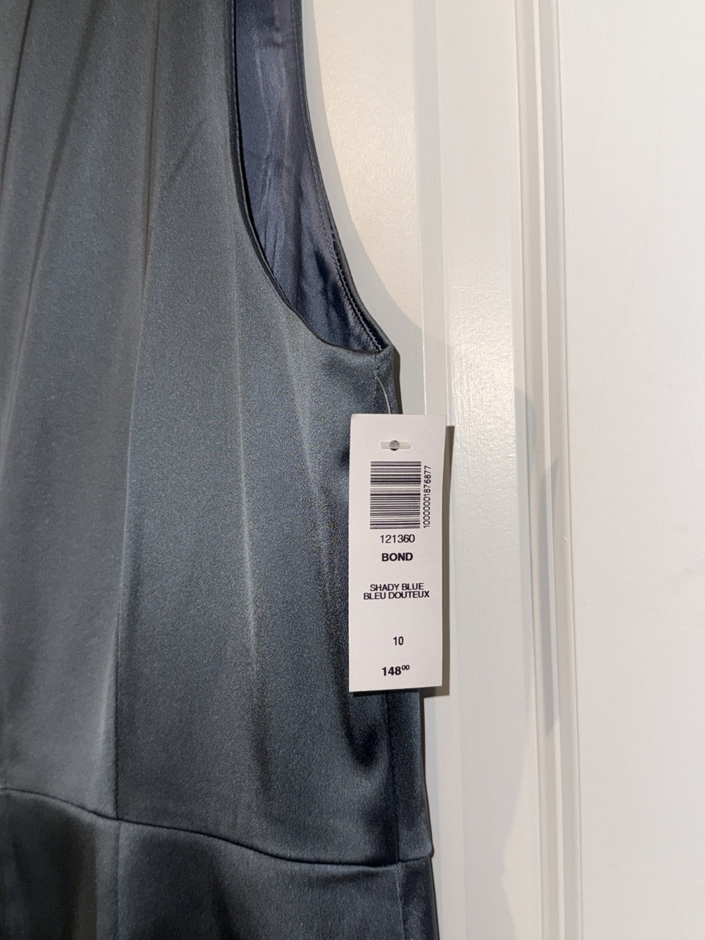 Babaton Slate Gray Sleeveless Sheath Dress - Picture 3 of 6